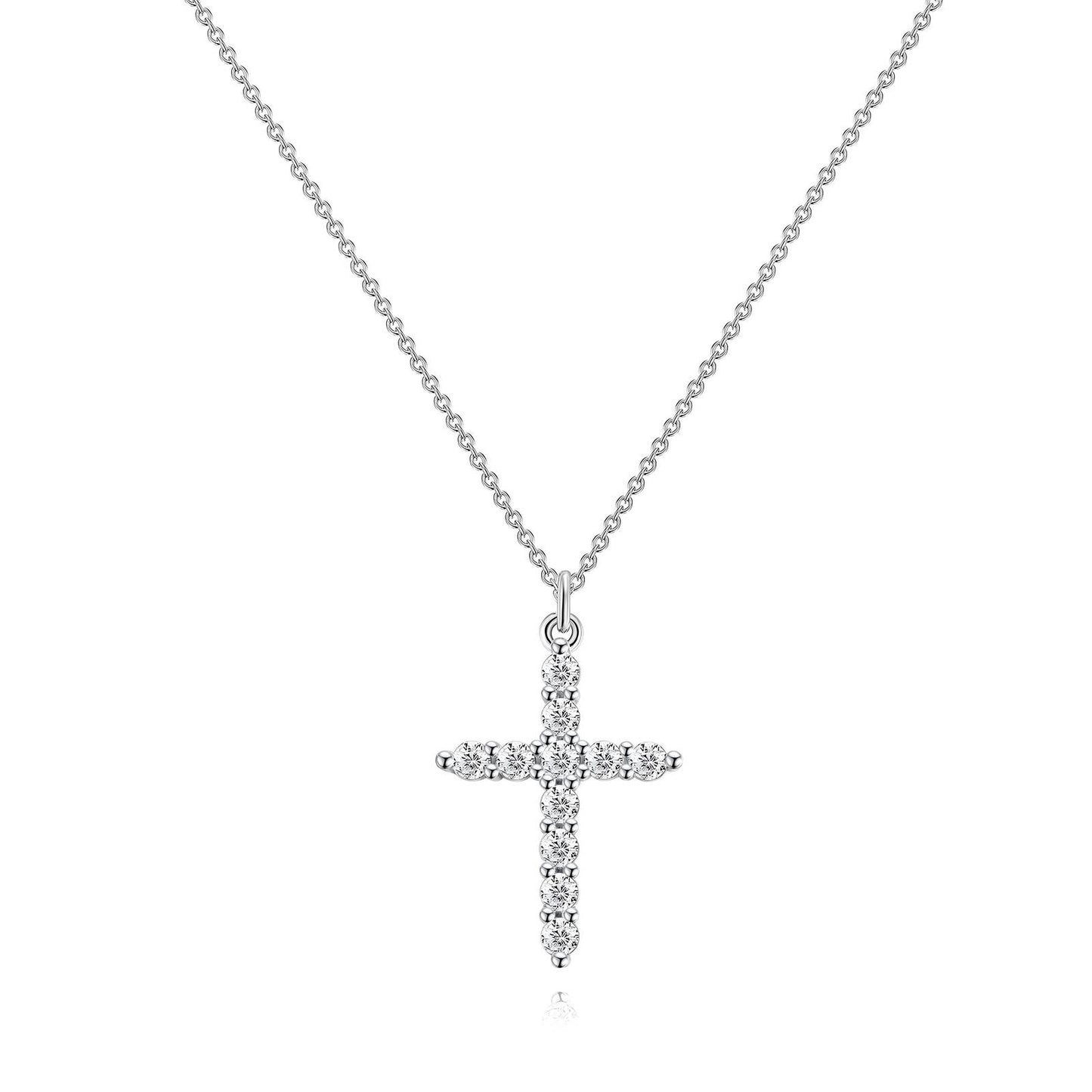 Crosses Necklace, Stainless Steel