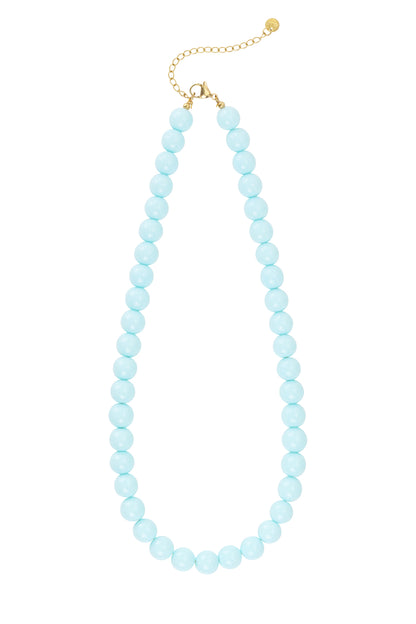 Ketting met medium kralen-10mm