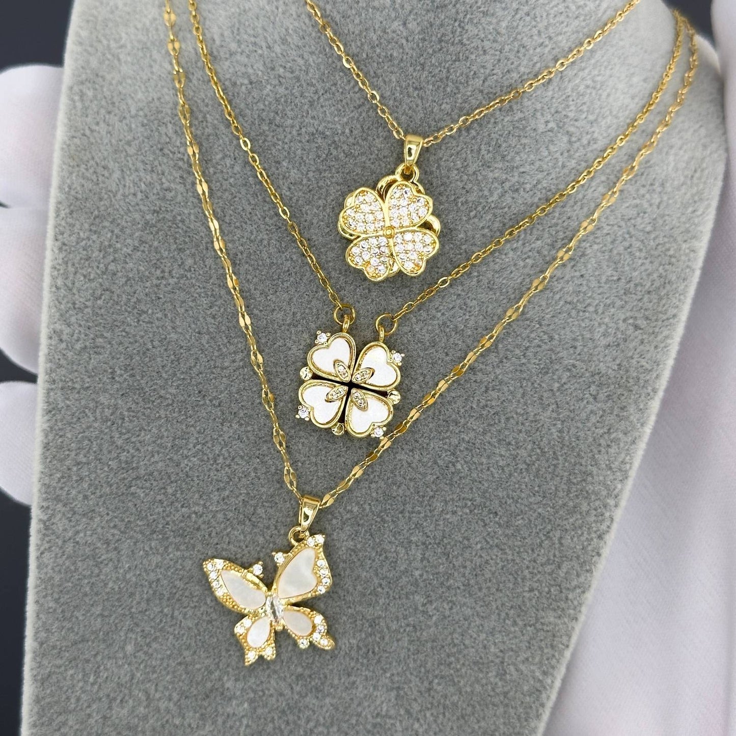 18K gold plated Stainless steel necklace