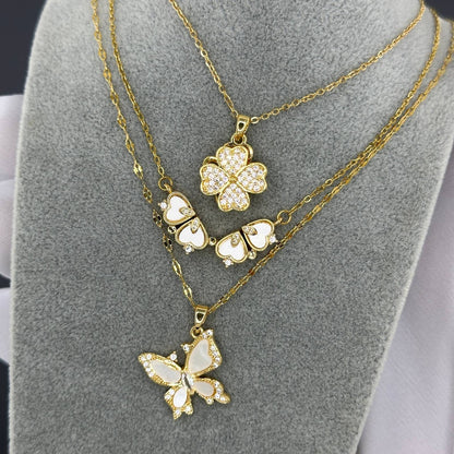 18K gold plated Stainless steel necklace