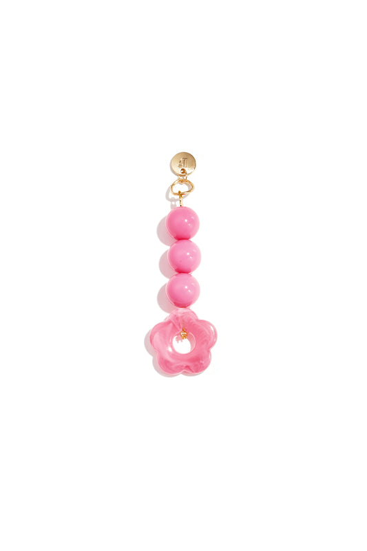Tasbedeltjes met bloemmotief, casual, acryl, dagelijkse accessoires