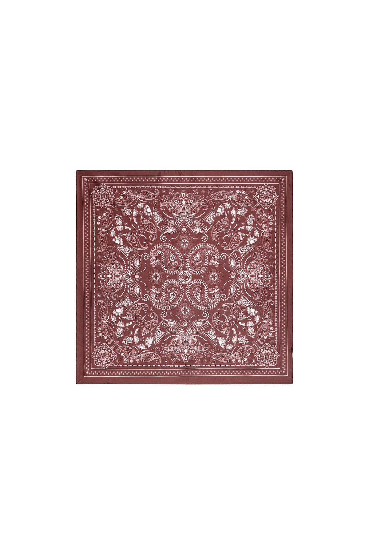 Zomersjaals met paisley-patroon