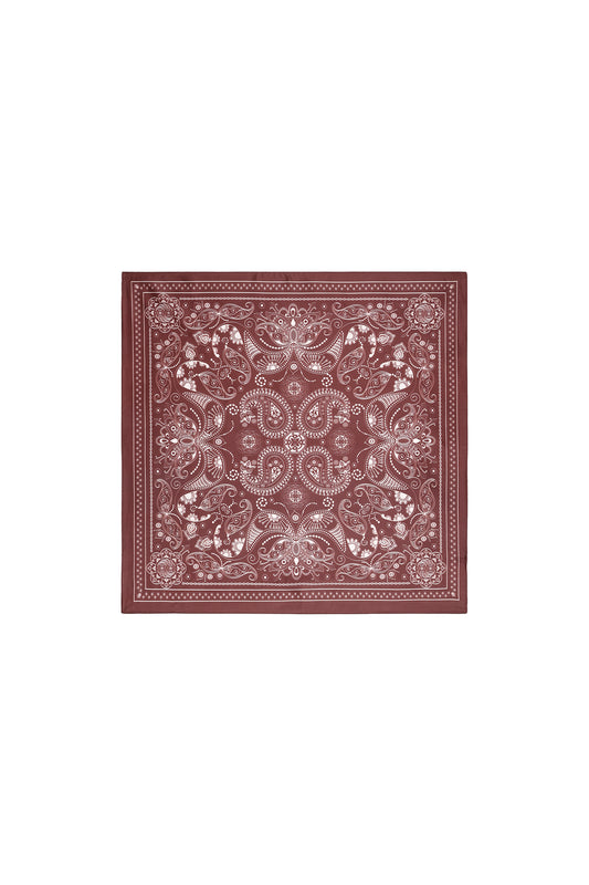 Zomersjaals met paisley-patroon