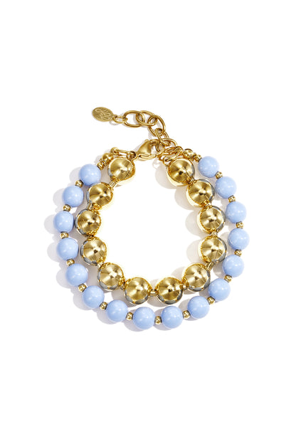 Gekoppelde kralen armbanden