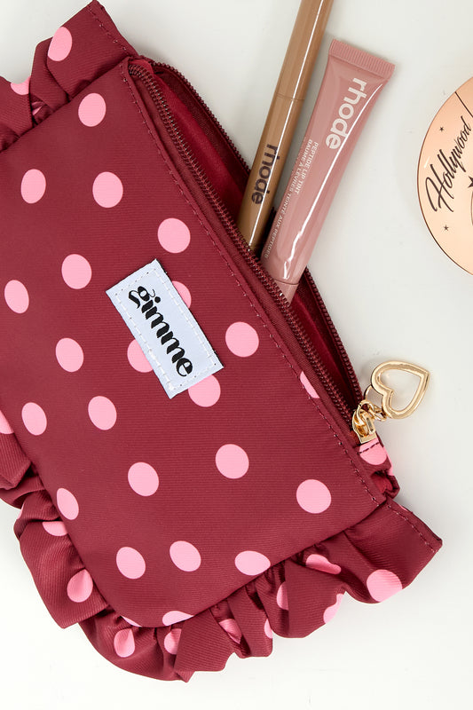 Make-uptassen met stippen, casual polyester, dagelijkse accessoires