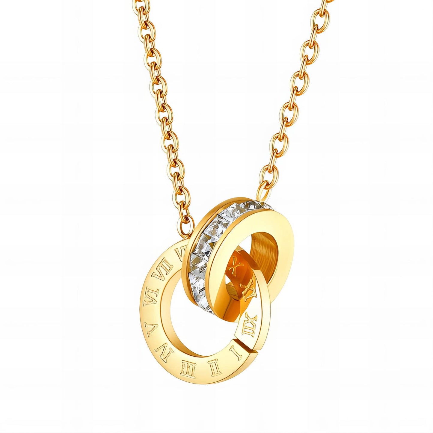 18K gold plated Stainless steel ketting