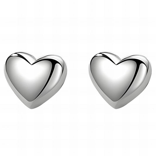 Hearts Earrings, Stainless Steel