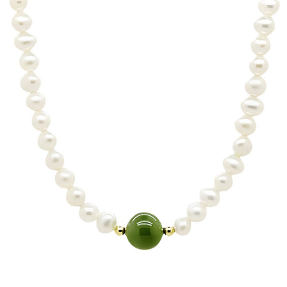 Necklace, 18K Gold Plated Steel