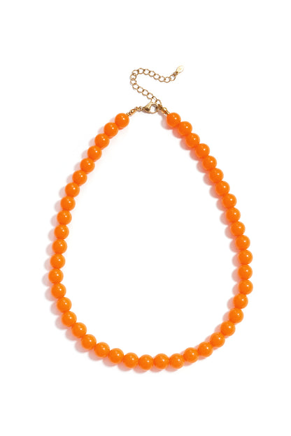 Ketting met medium kralen-10mm