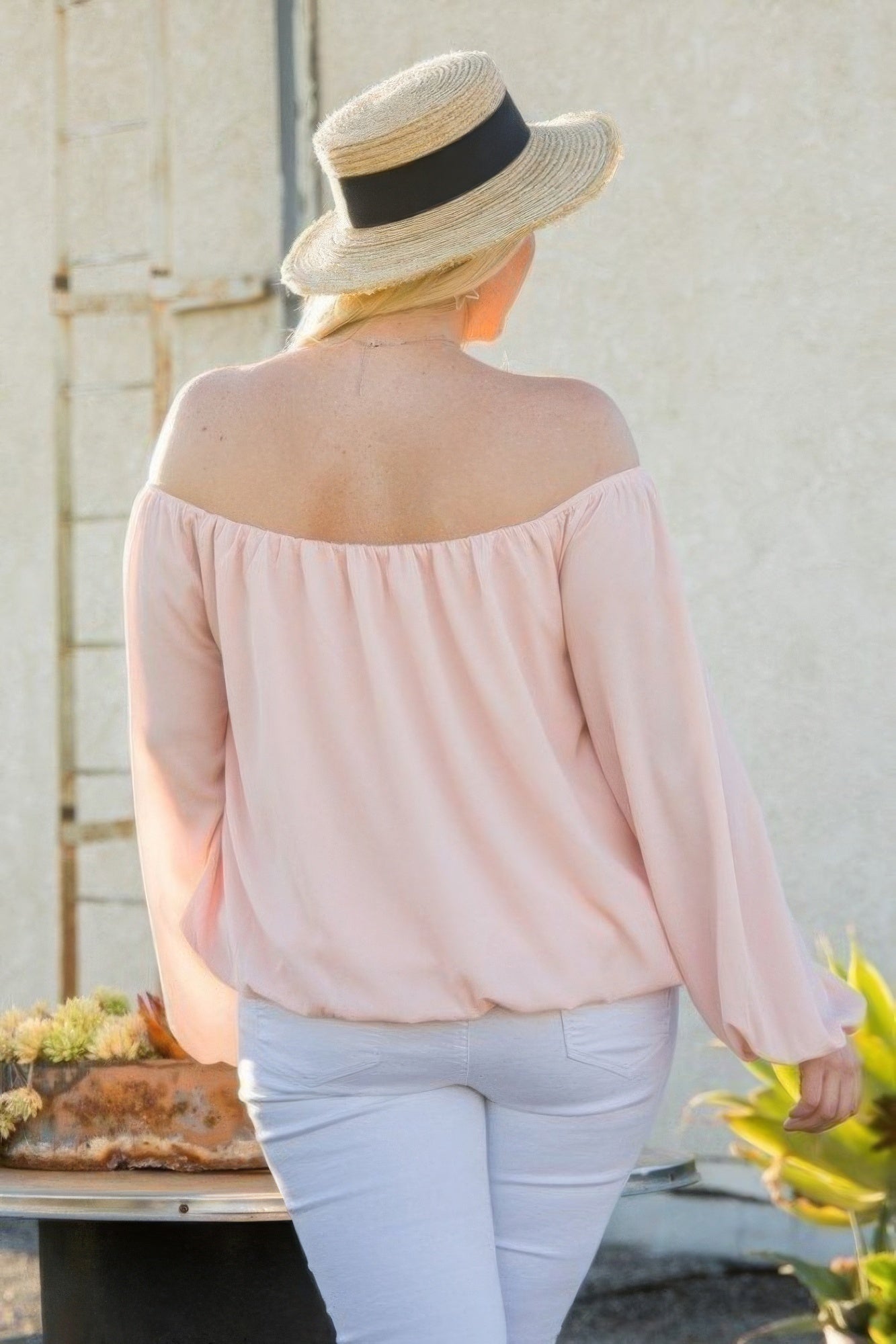 Off Shoulder Top grote maten