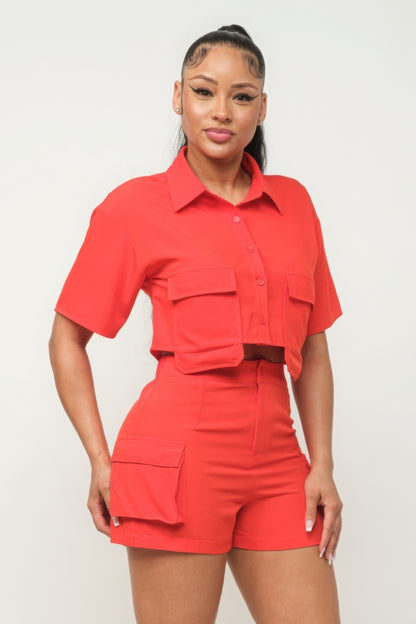 Top en Shorts Set