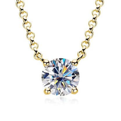 Necklace, 18K Gold Plated Steel