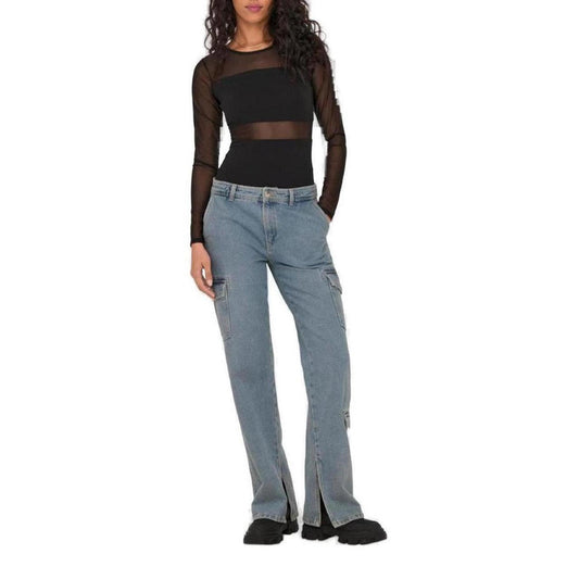 Only zwarte dames bodysuit